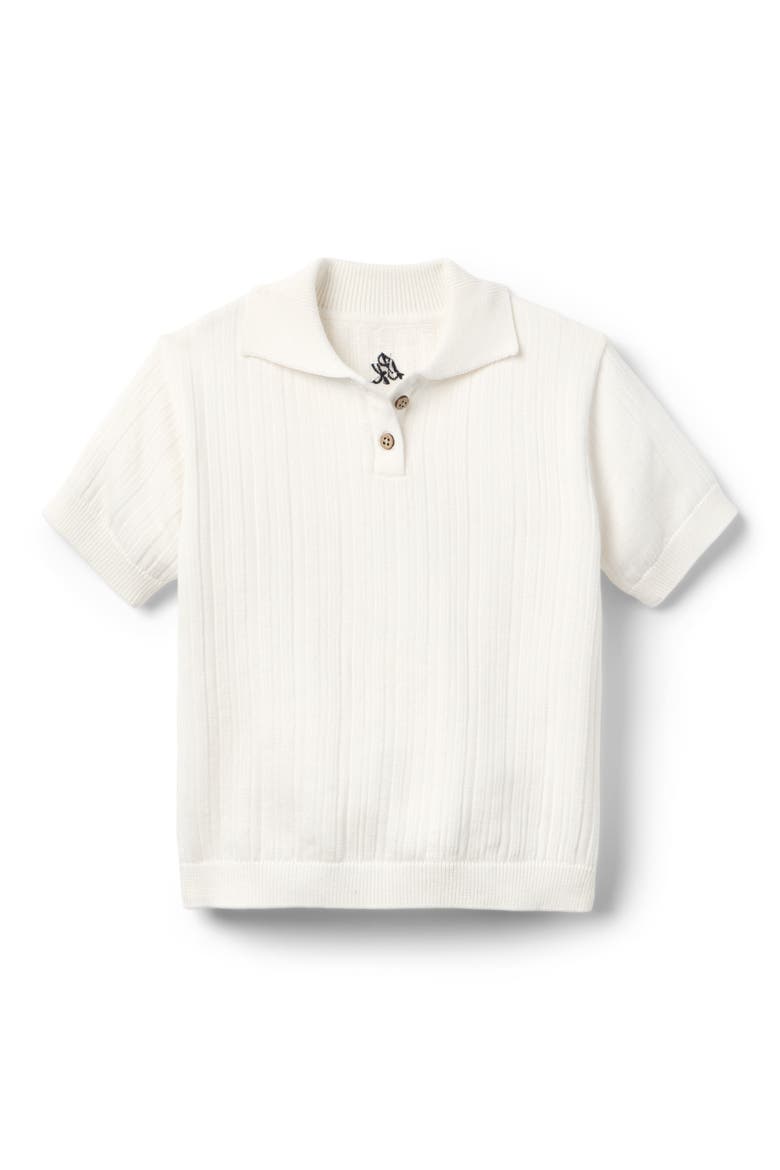 Sterling Short Sleeve Sweater, Main, color, Cream