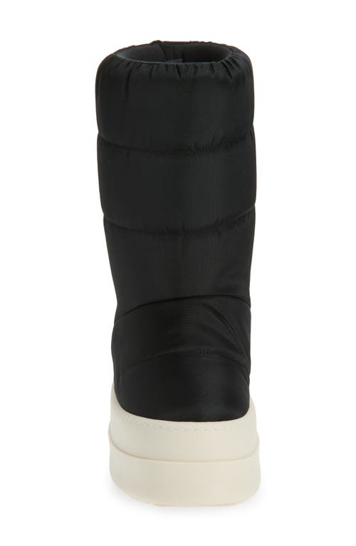 Rick Owens Drkshdw Darkshadow Mega Bumper Lunar Boot In Black