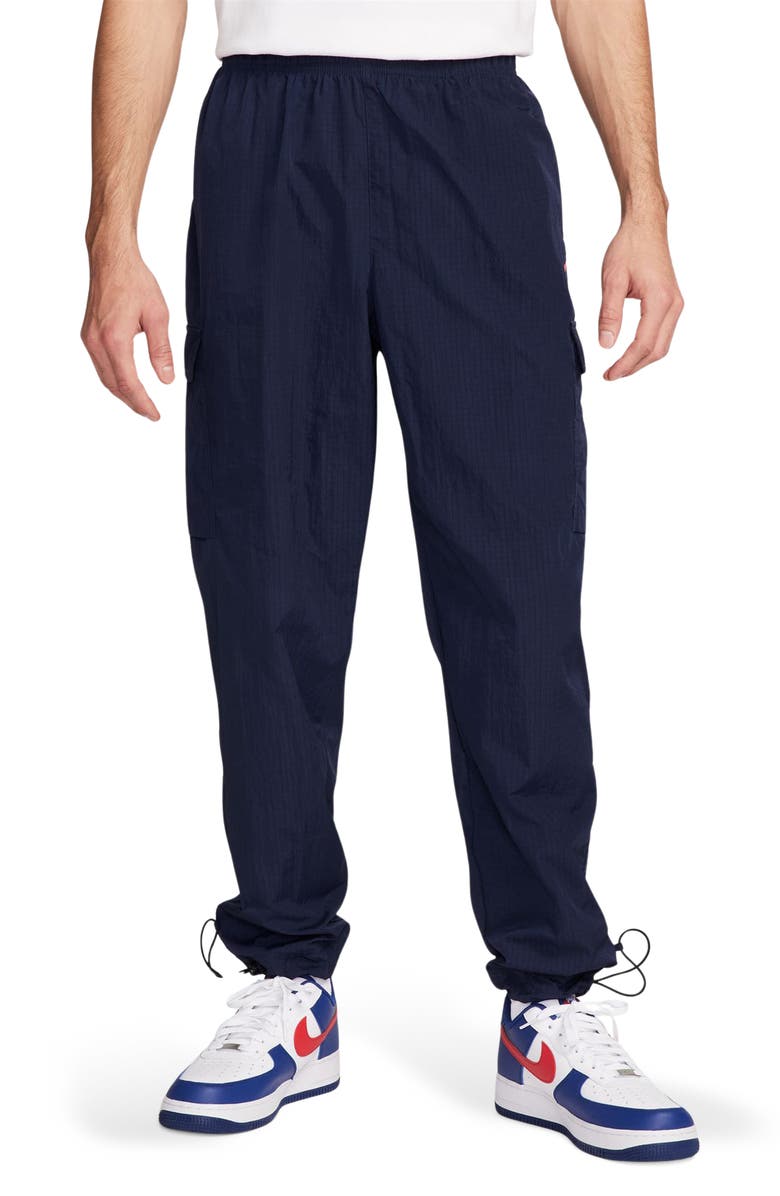 Nike Lightweight Woven Track Pants, Main, color, Obsidian