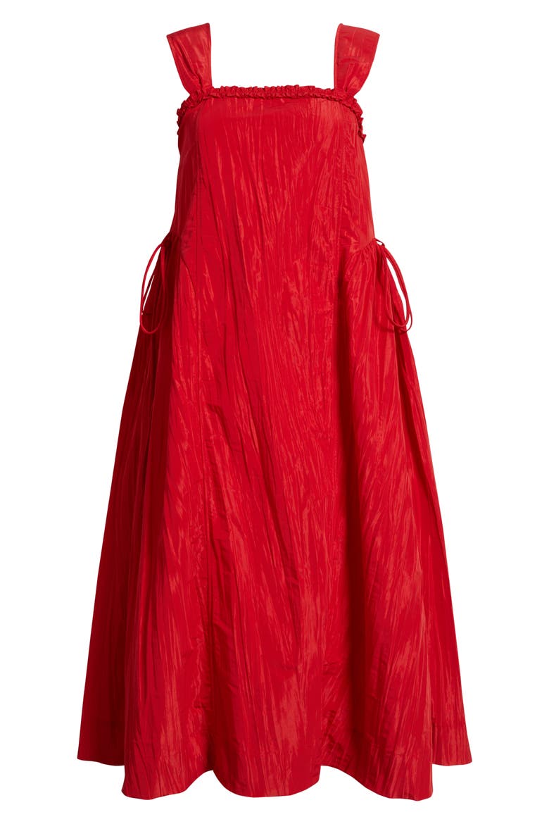Elina Midi Dress, Alternate, color, RED