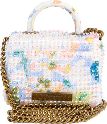 Micro Kensington Faux Leather Crossbody Bag