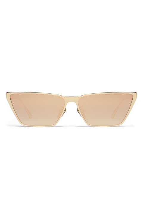Bad Habit 63mm Oversize Cat Eye Sunglasses