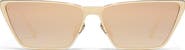 QUAY Bad Habit 63mm Oversize Cat Eye Sunglasses