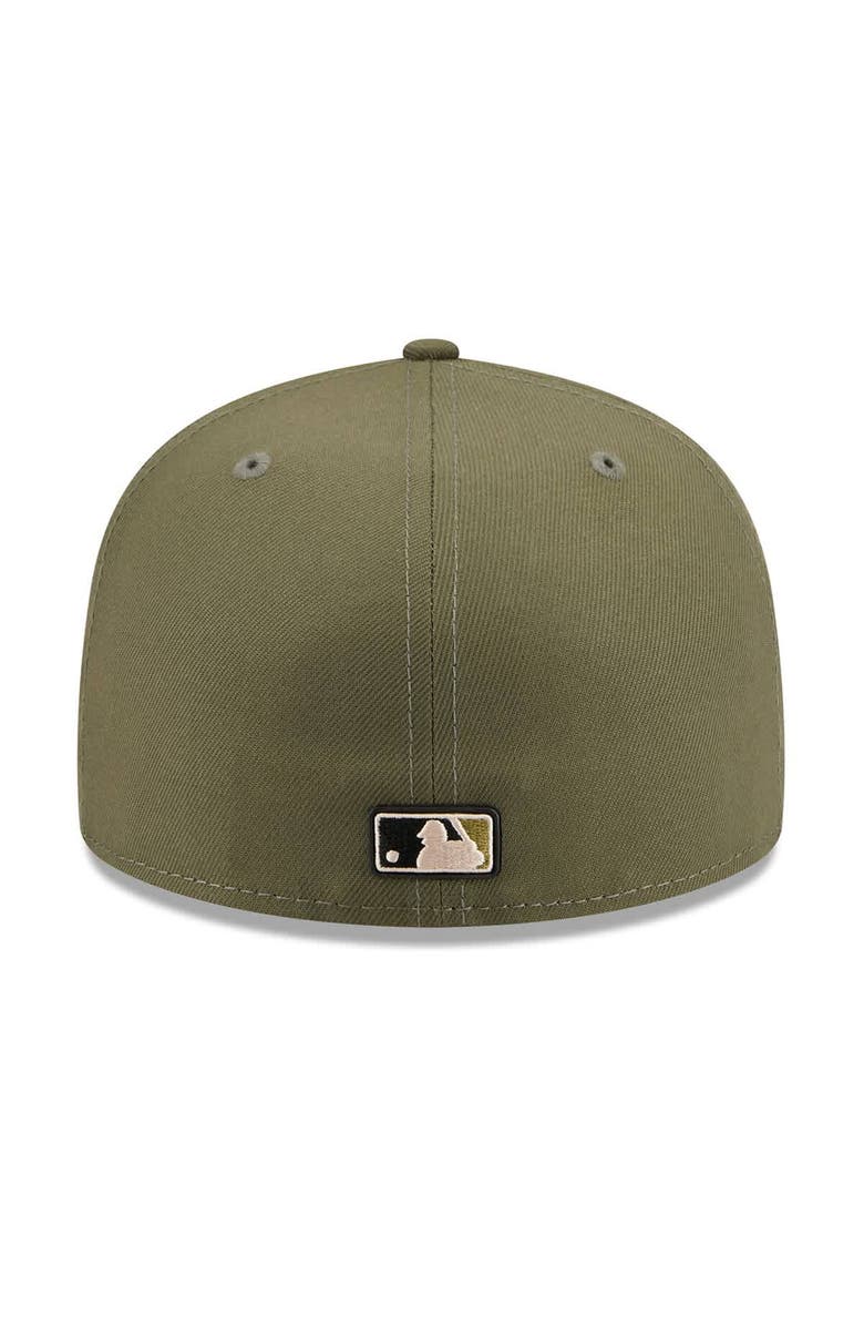 New Era Men's New Era  Olive Los Angeles Dodgers 2026 Armed Forces Day 59FIFTY Fitted Hat, Alternate, color, Olive