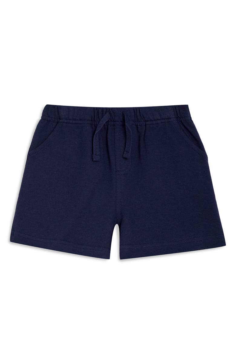 JOJO MAMAN BEBE Set of 2 Assorted Cotton Gauze Shorts, Alternate, color, Blue