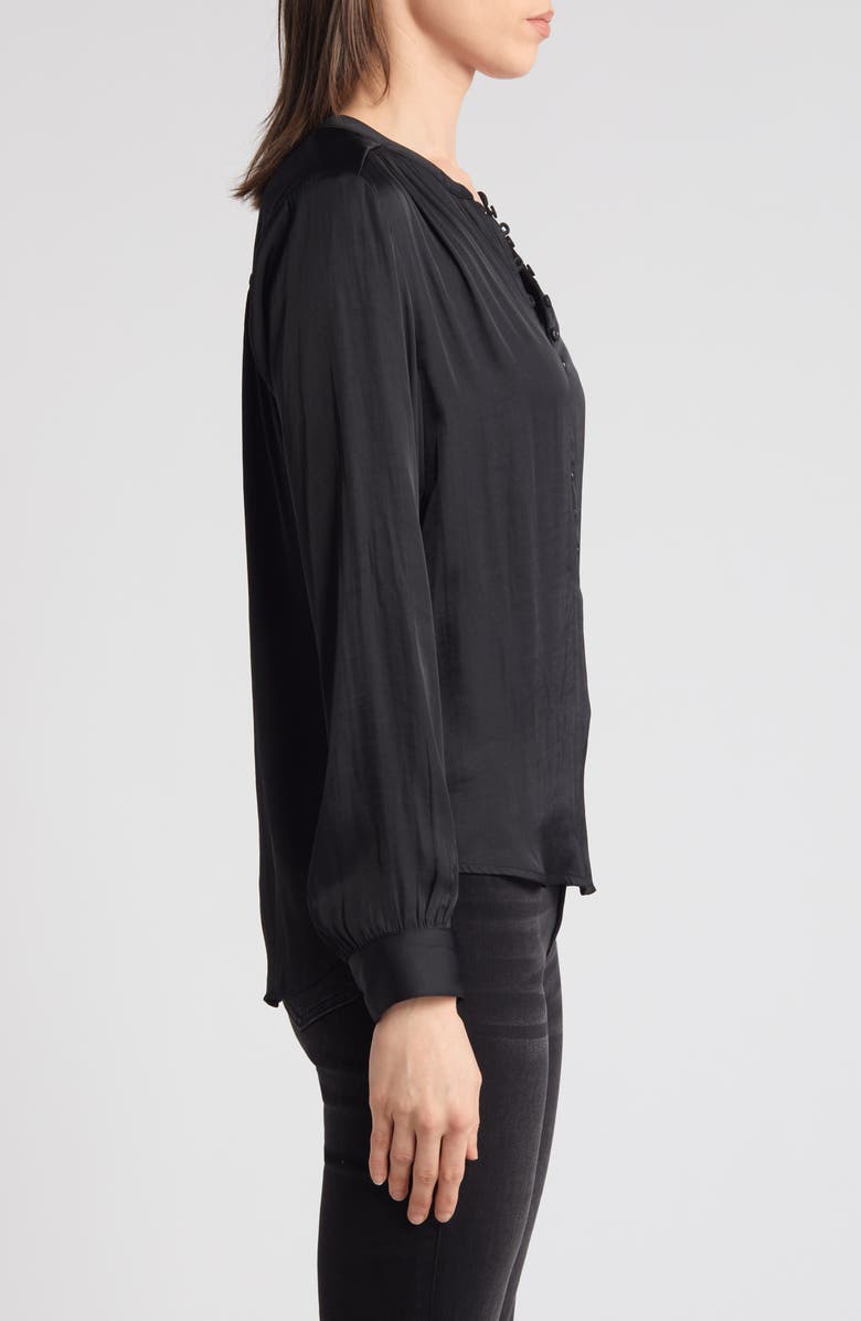 Treasure & Bond Drapey Long Sleeve Top, Alternate, color, 