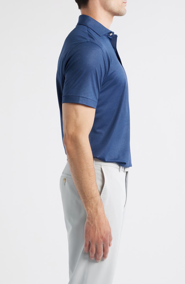 Peter Millar Crown Crafted Jukebox Performance Jersey Polo, Alternate, color, Navy
