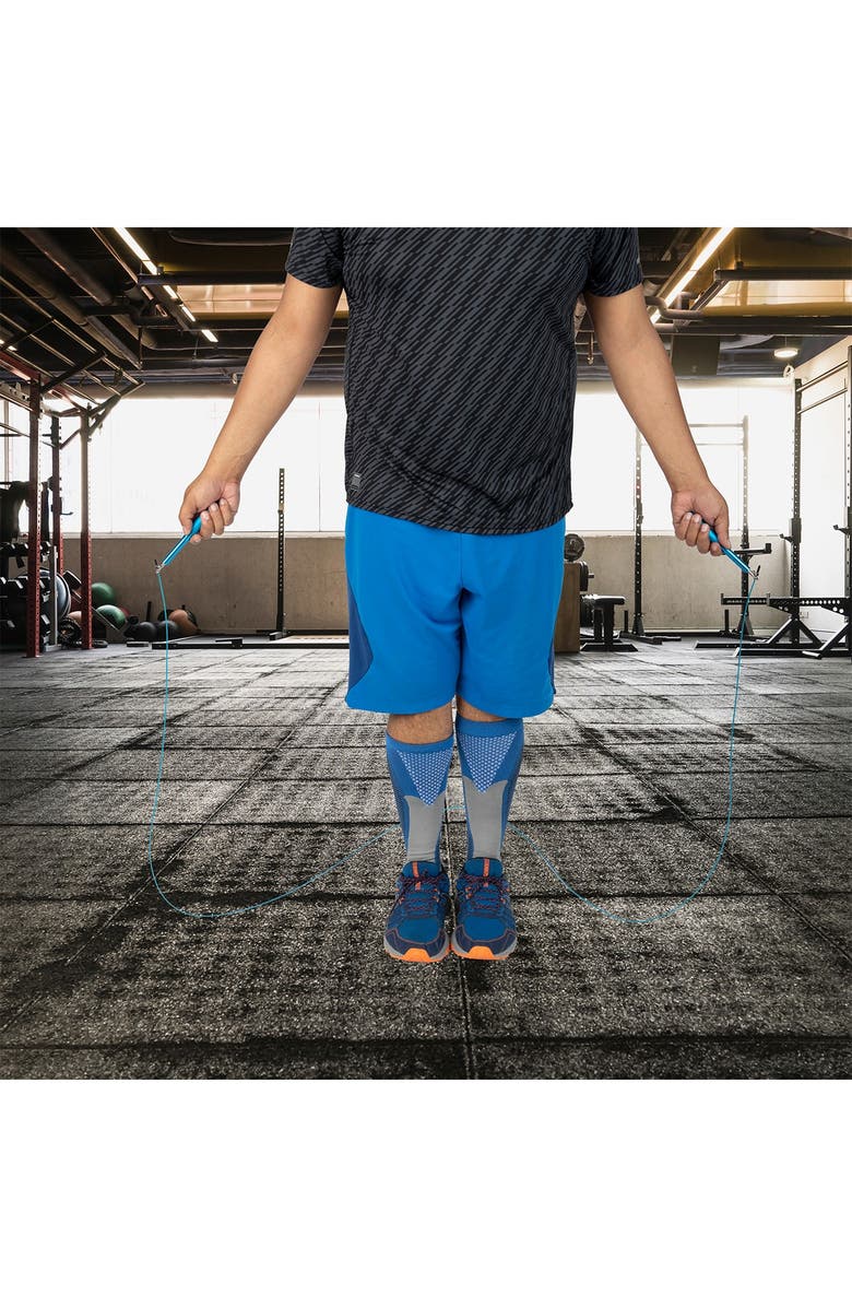 MIND READER Adjustable Rapid Speed Jumping Rope, Alternate, color, 