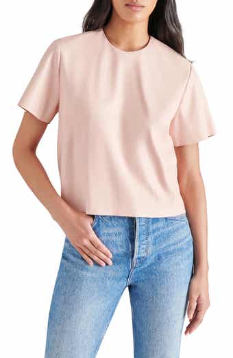 Steve Madden Ezra Faux Leather Top