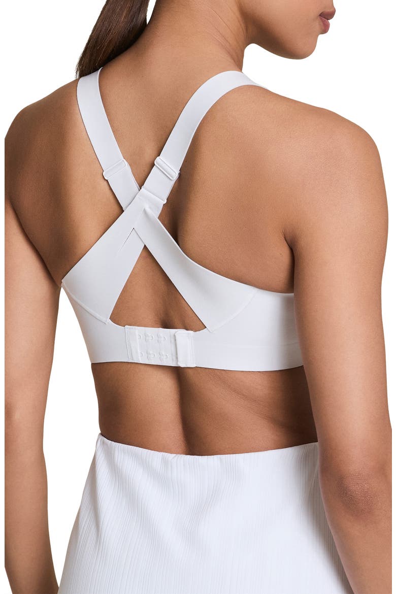 Flexfeel Sports Bra, Alternate, color, VIVID WHITE
