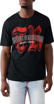 True Religion Crystal Logo Graphic T-Shirt
