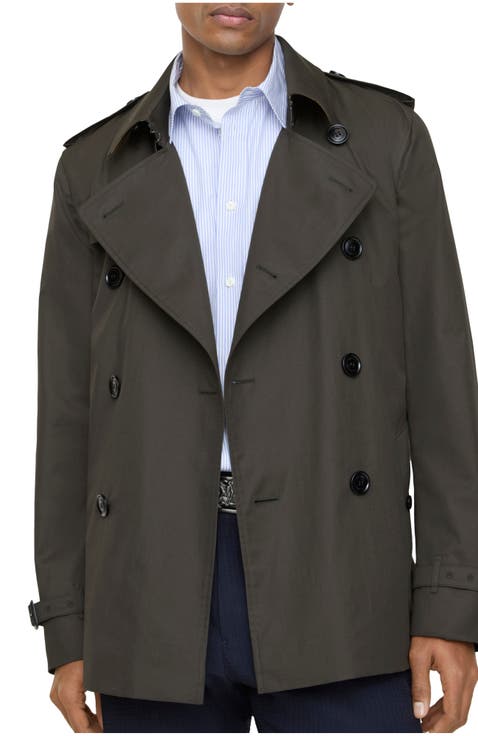 Extra-short Tropical Gabardine Kensington Trench Coat