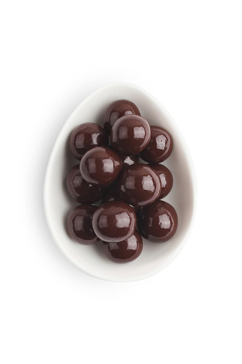 Dark Chocolate Sea Salt Caramel 4-Piece Candy Cubes, Alternate, color, BLUE