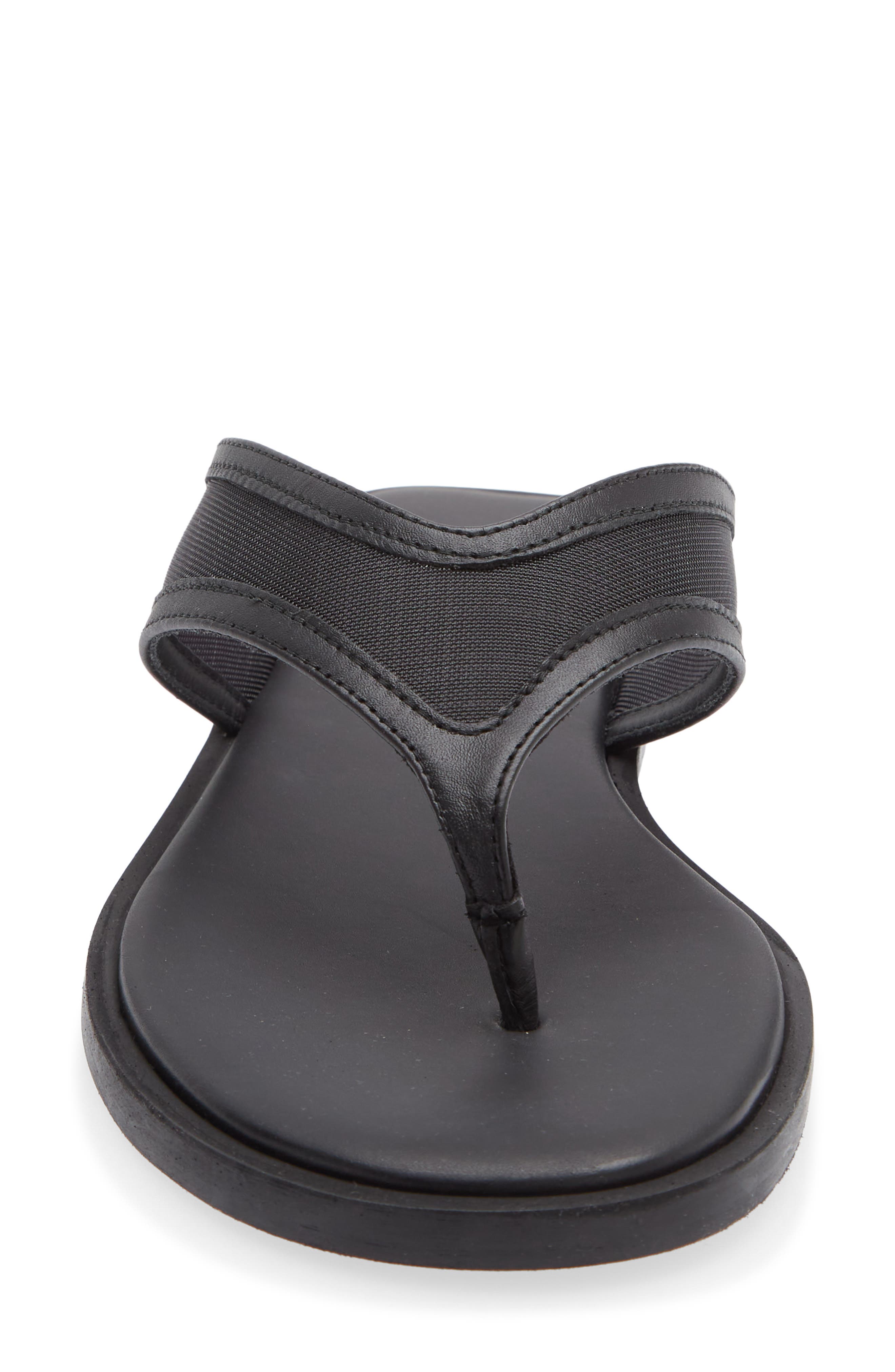 Freda Salvador Mesh Flip Flop, Alternate, color, Black Mesh