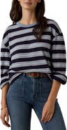 Faherty Stripe Sunwashed Organic Cotton Top