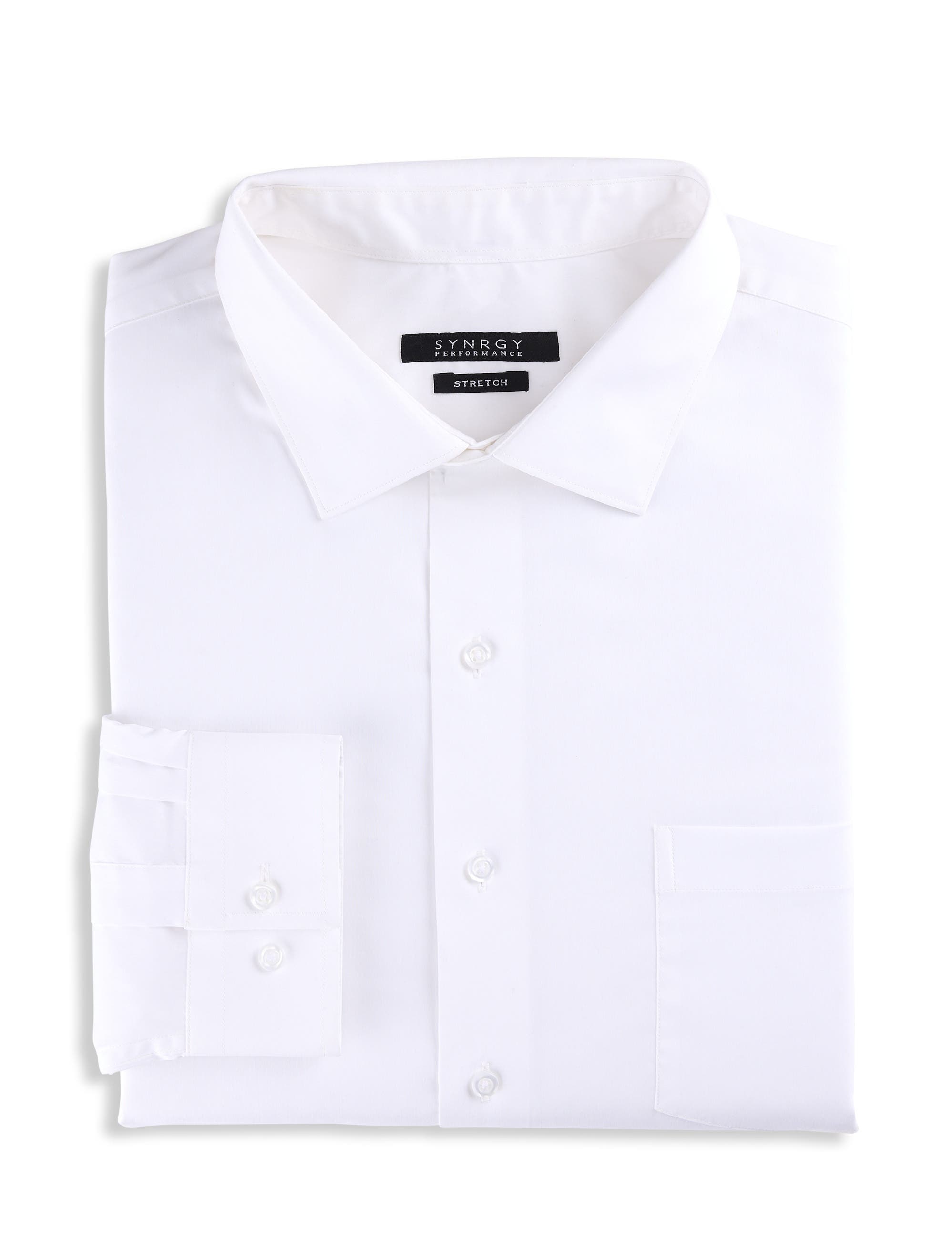 Performance Solid Dress Shirt - image 5