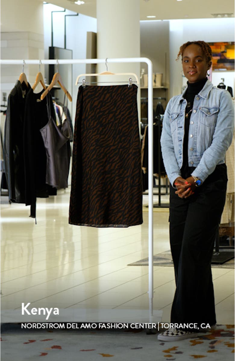 Layton Midi Slip Skirt, sales video thumbnail