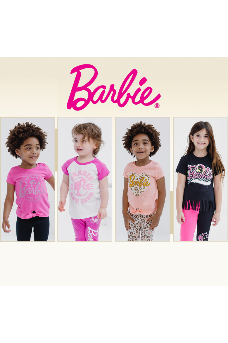 2-Piece T-Shirt and Leggings Set, Alternate, color, Tusk Pink Leopard