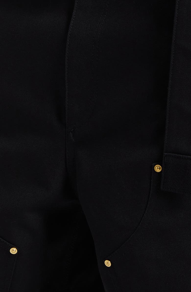 Sacai Carhartt WIP Belted Cotton Canvas Shorts, Alternate, color,