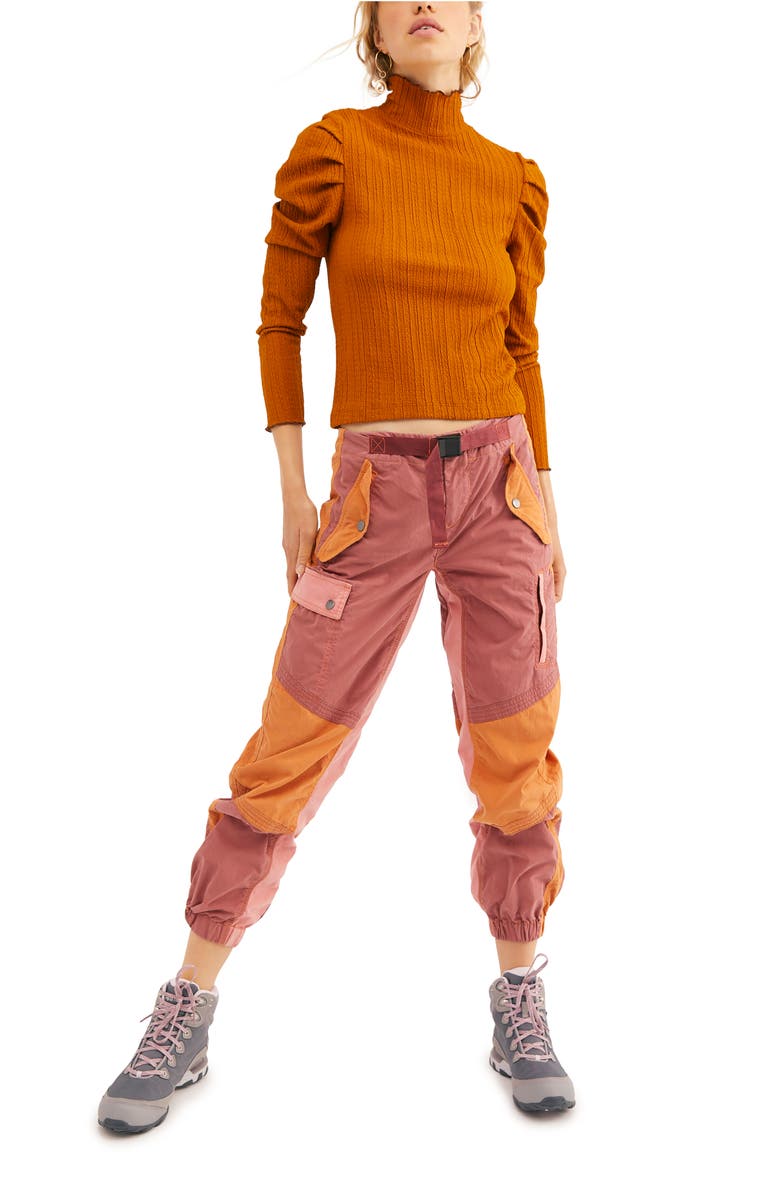 Free People Ela Turtleneck Top, Alternate, color,