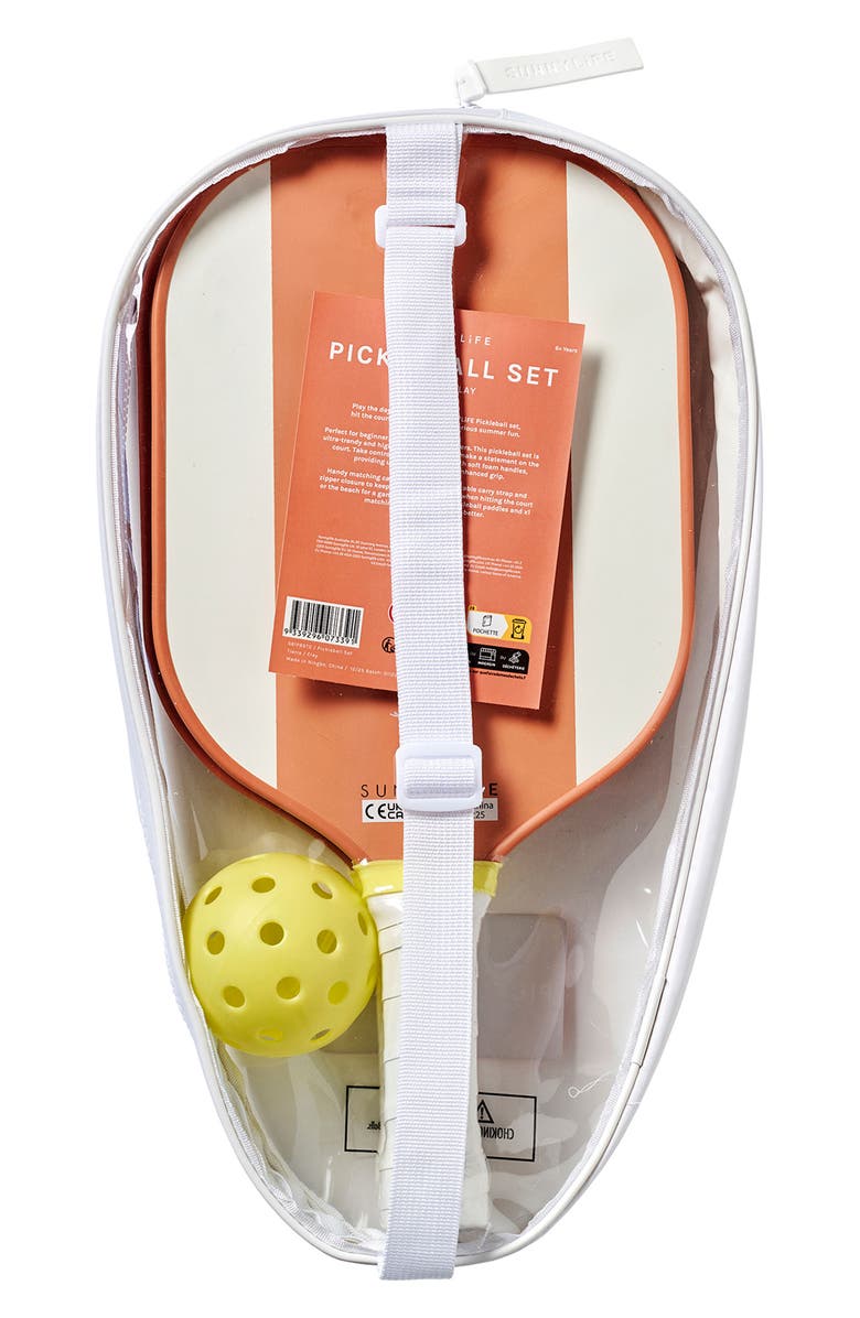 Sunnylife Pickleball Set, Alternate, color, Orange