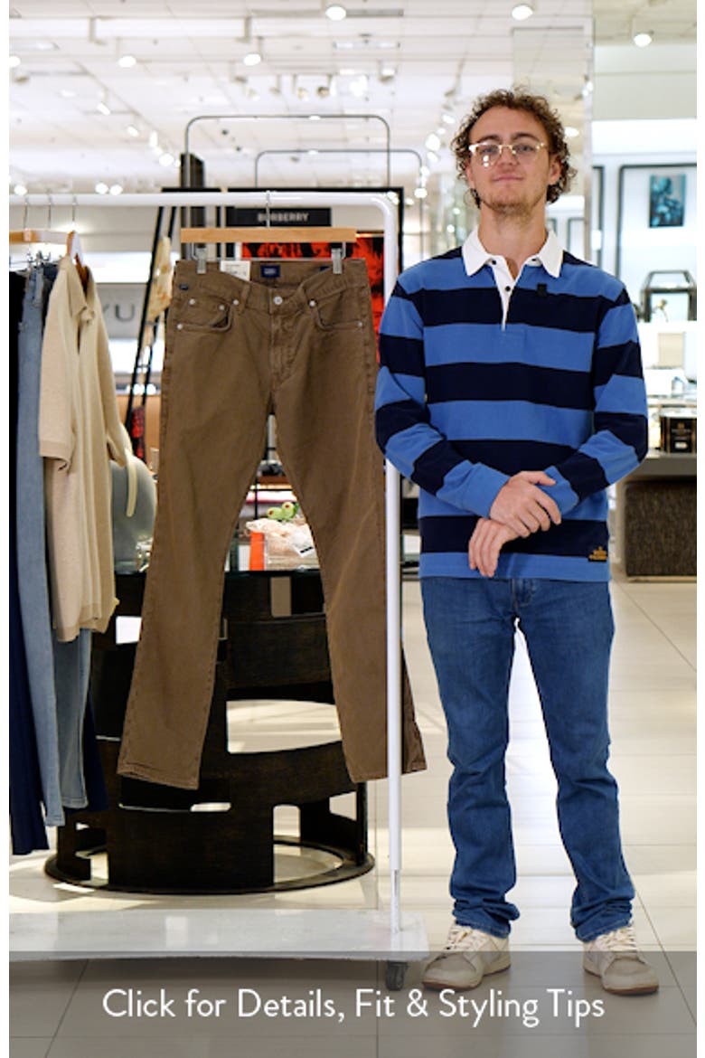 Gage Slim Straight Leg Pants video