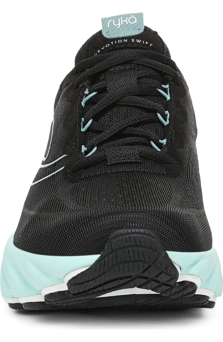 Rykä Devotion Swift Walking Sneaker, Alternate, color, Black