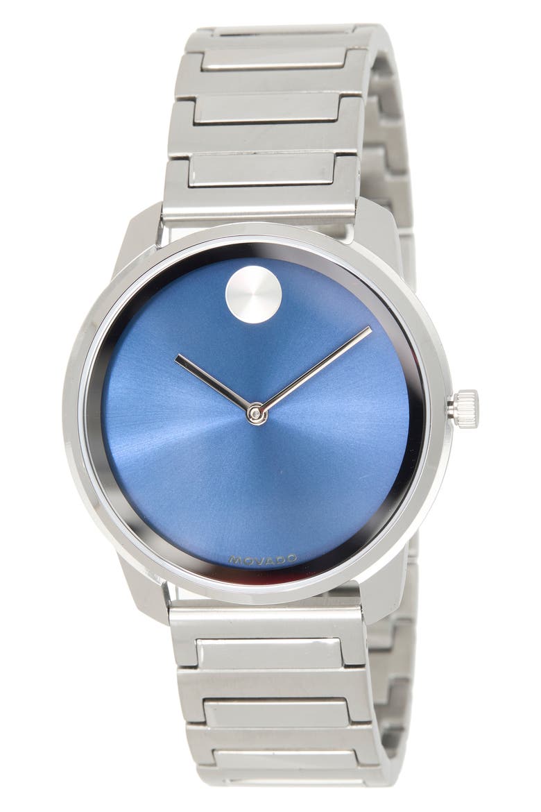 Classic Bracelet Watch, 40mm, Main, color, BLUE