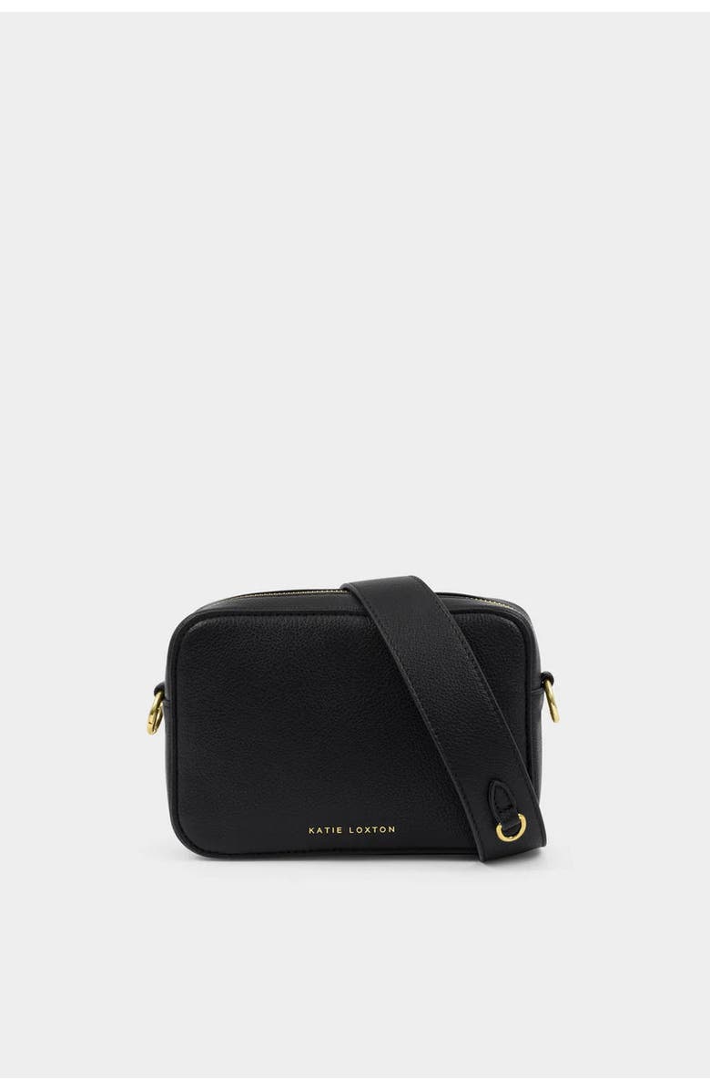 Katie Loxton Avery Small Crossbody Bag in Black, Main, color, Black