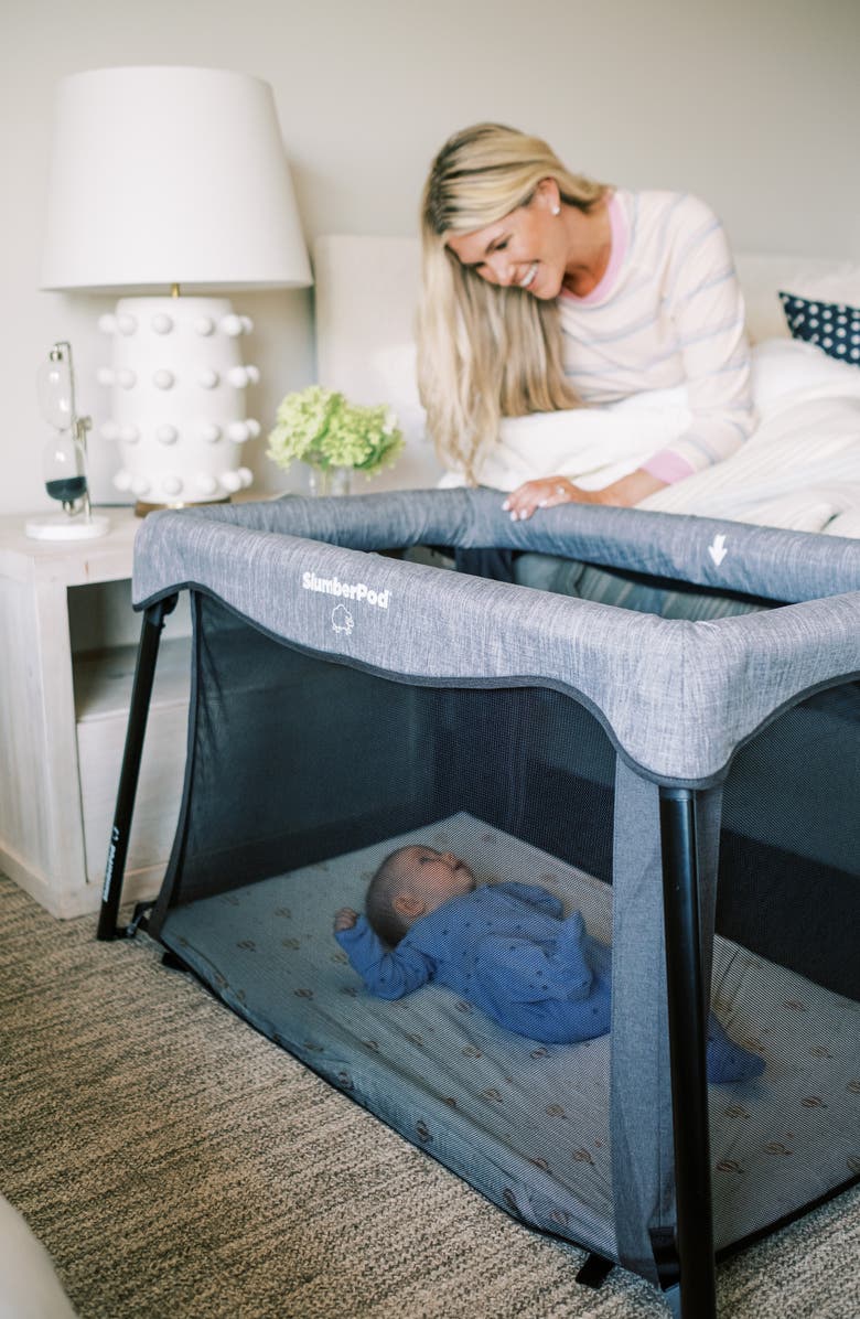 SlumberPod SlumberGo Travel Playard, Alternate, color, Gray