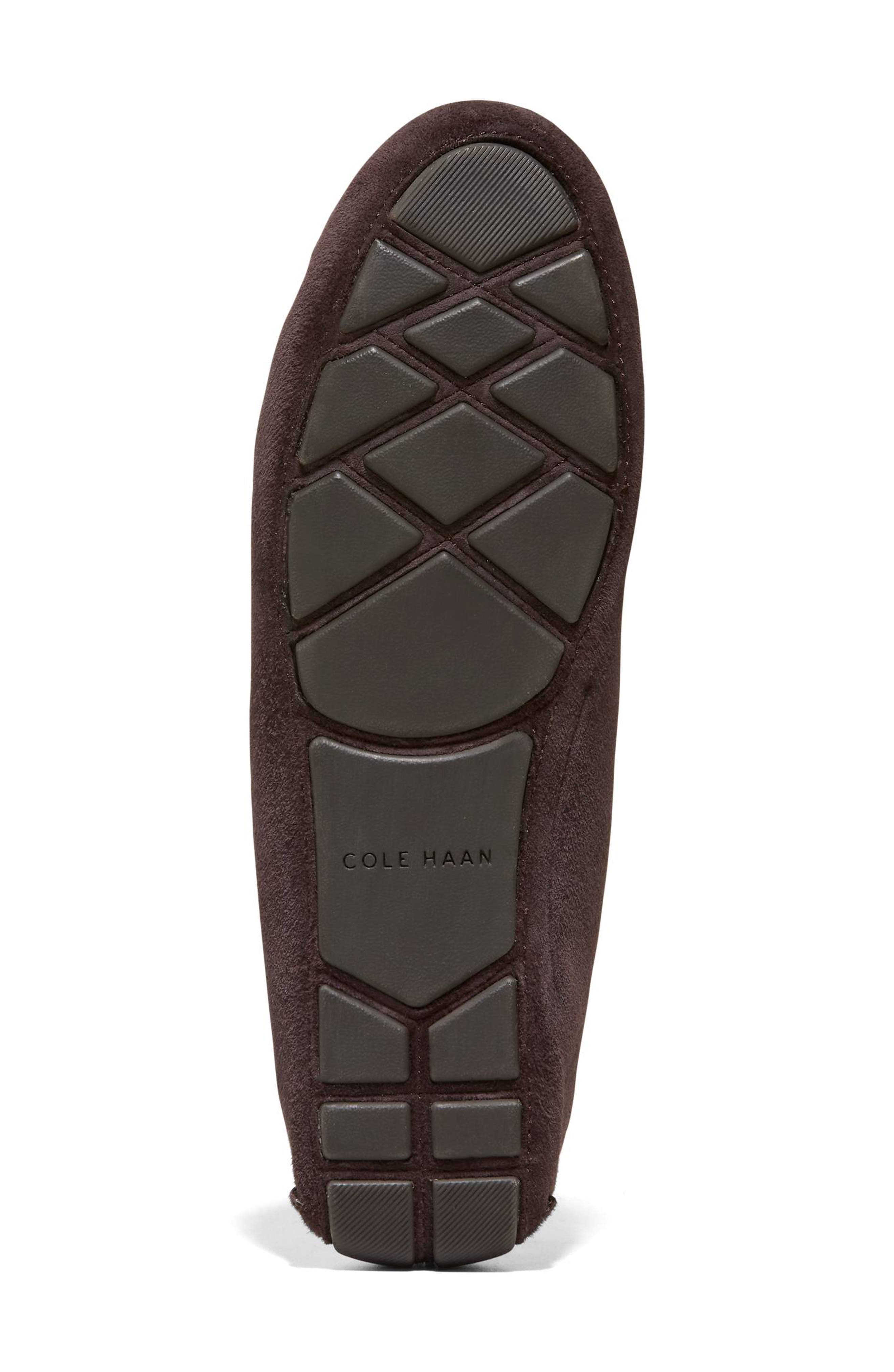 Emeryn Horsebit Driver Loafer, Alternate, color, DARK CHOCOLATE SUEDE