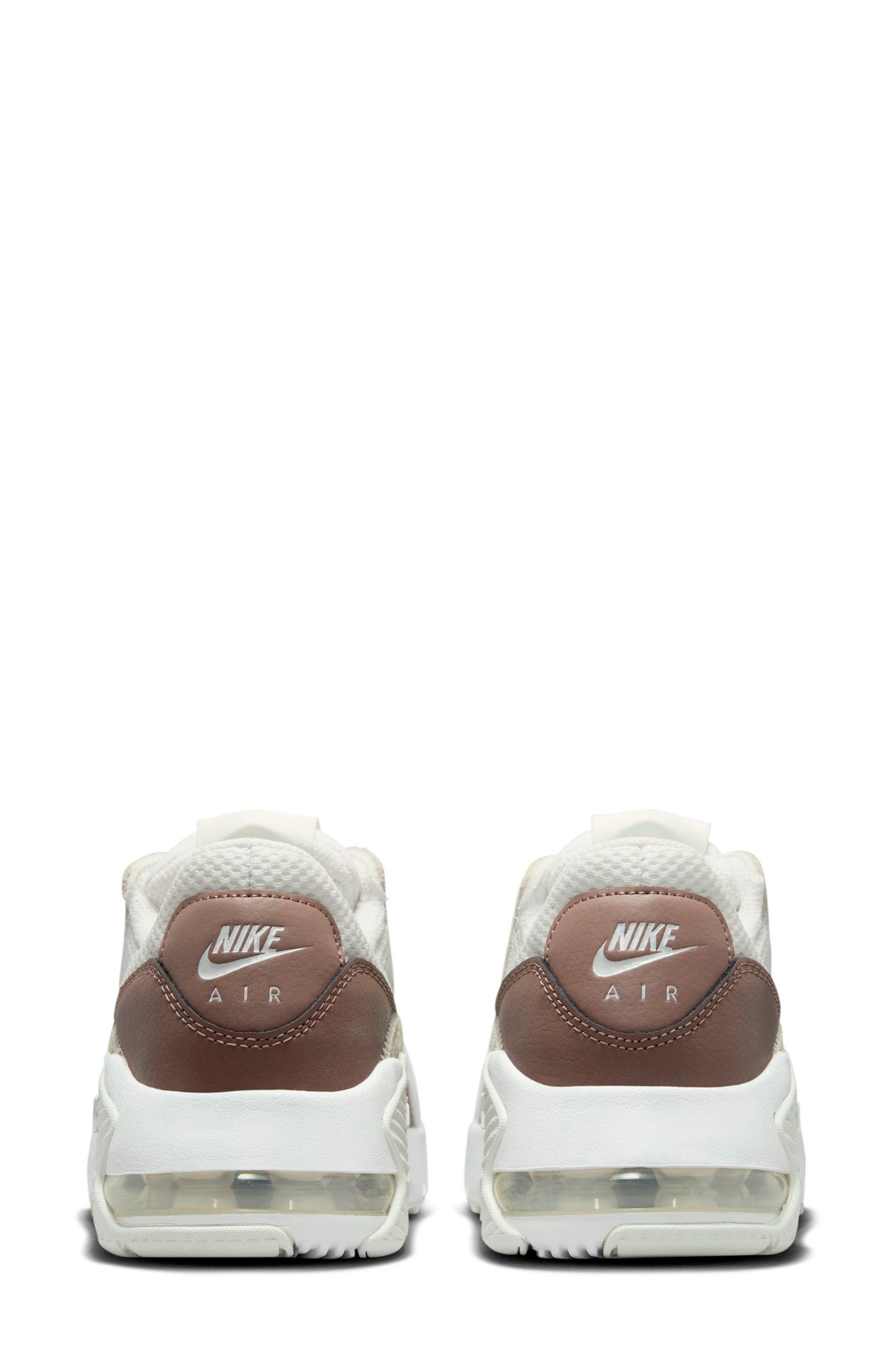 Nike Air Max Excee Sneaker, Alternate, color, White/ Platinum/ Brown