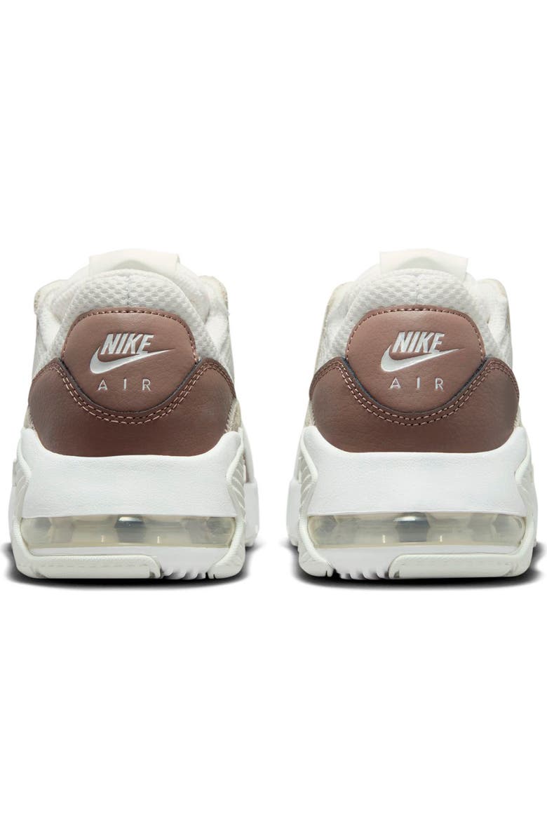 Nike Air Max Excee Sneaker, Alternate, color, White/ Platinum/ Brown