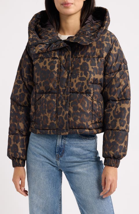Rhiannon Water Resistant Funnel Neck Puffer Coat