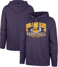 '47 Men's '47 Purple Los Angeles Lakers Big & Tall Good Call Headline Pullover Hoodie