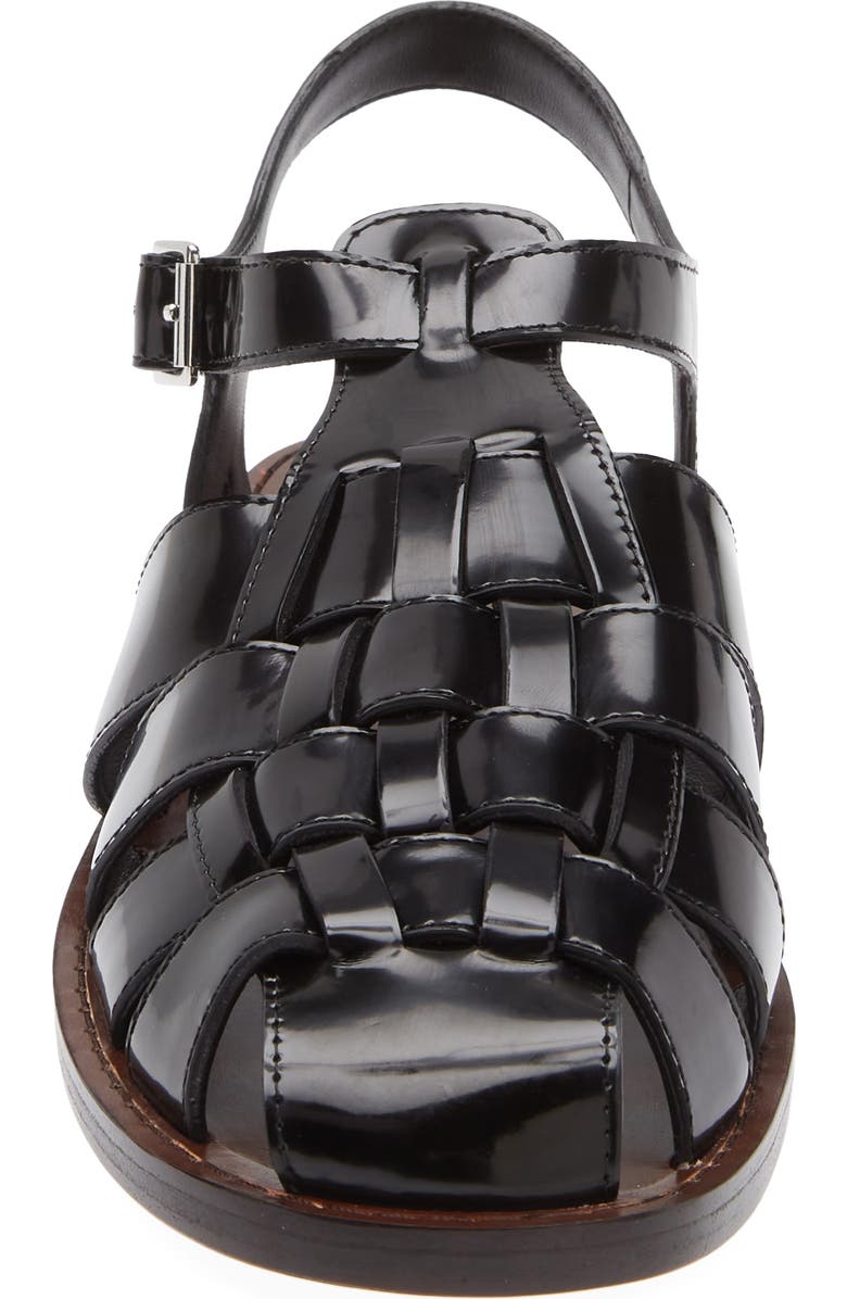 Loeffler Randall Max Caged Slingback Sandal, Alternate, color, Black