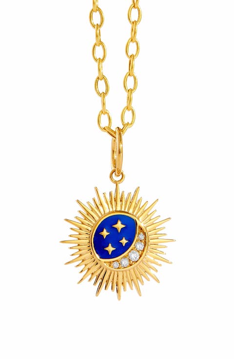 Sun Moon Stars Charm