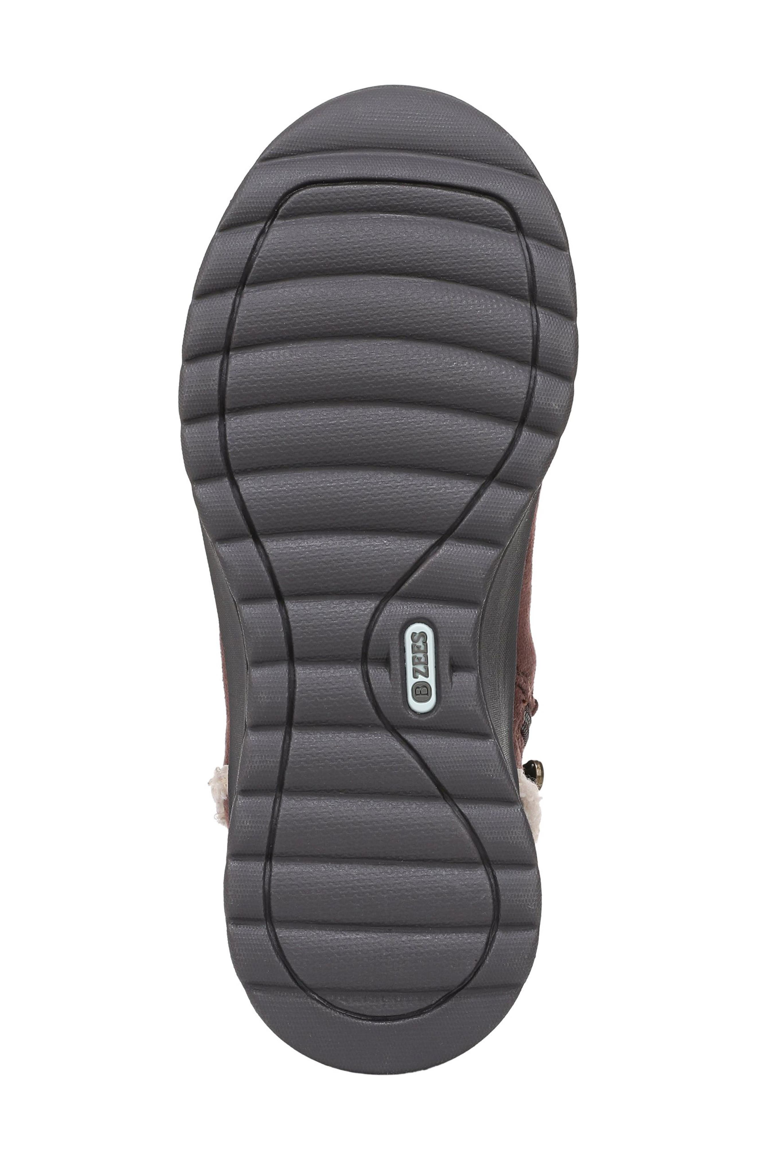 LifeStride Glendale Faux Fur Trim Bootie, Alternate, color, Coffee