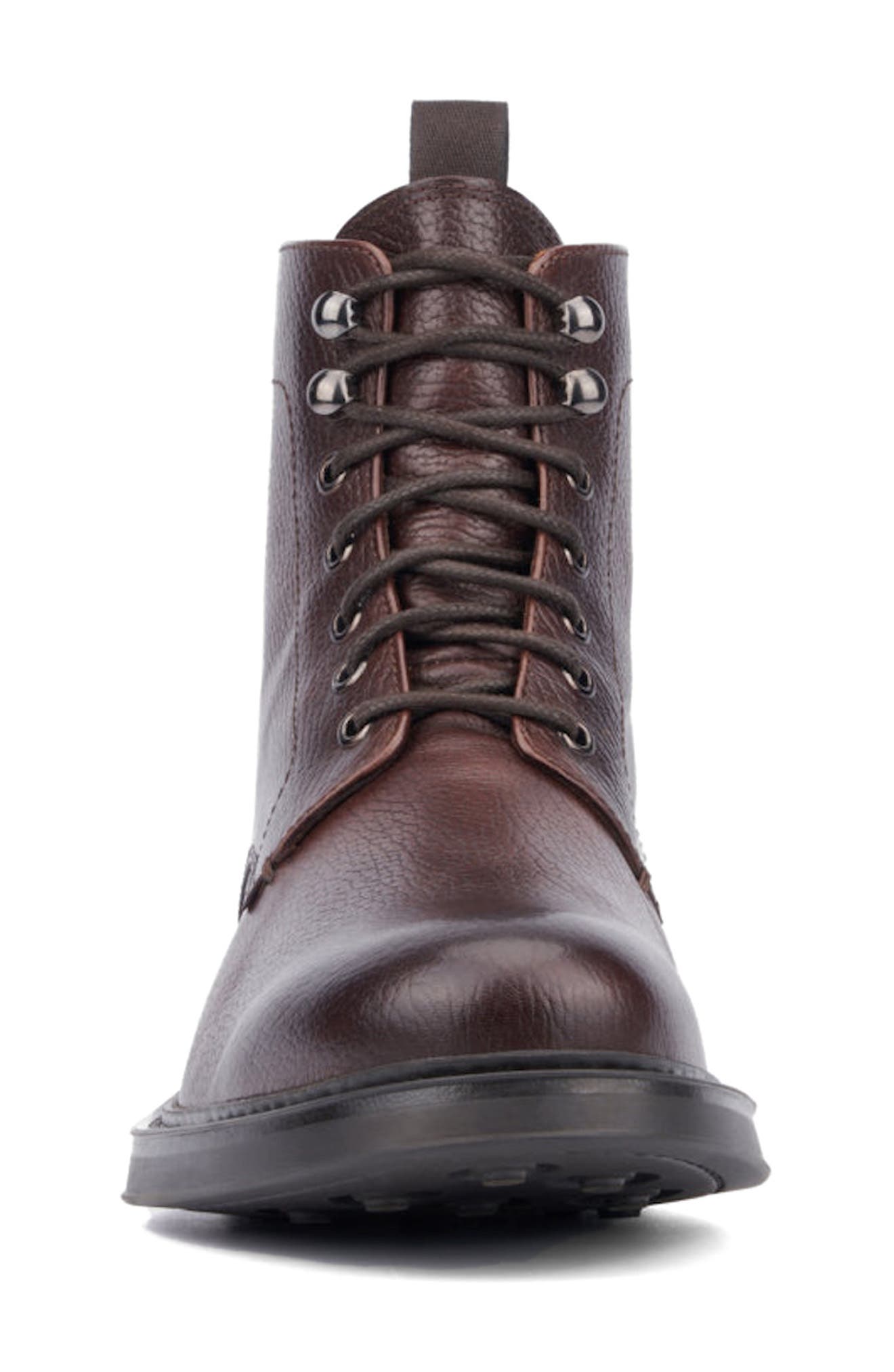 Bernardo Water Repellent Combat Boot, Alternate, color, BROWN BROWN