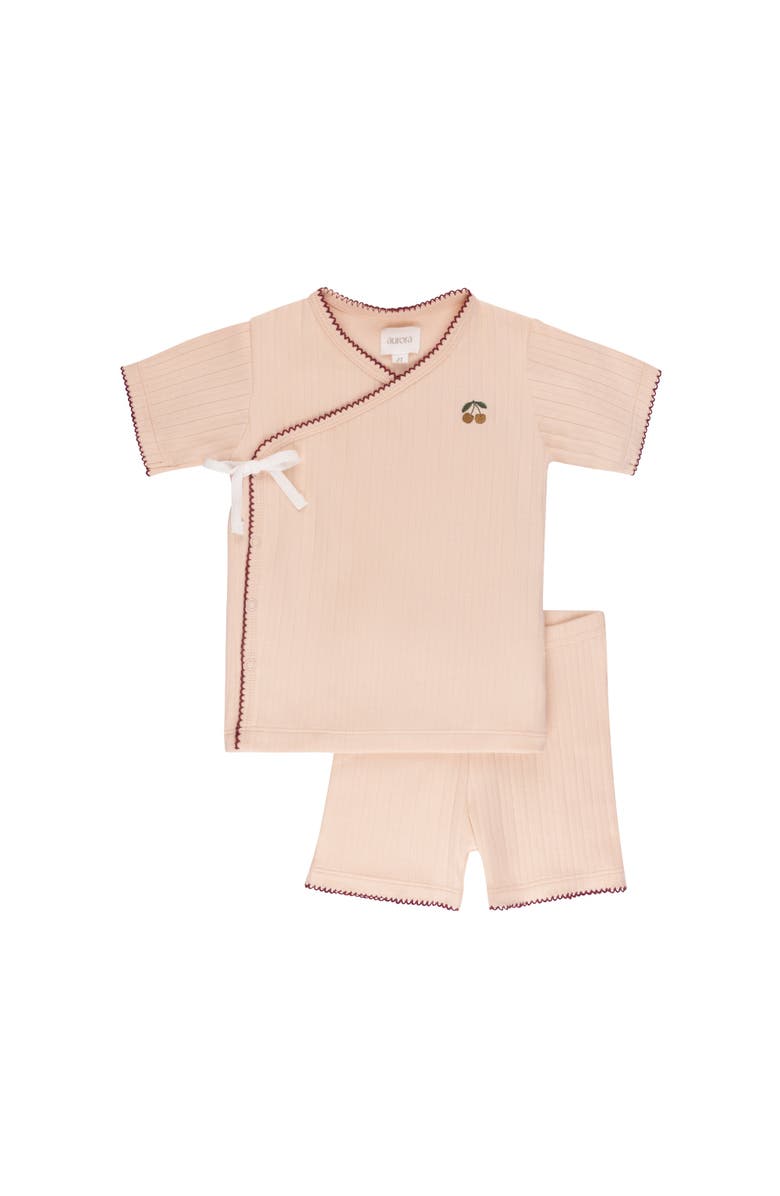 Ely's & Co. Embroidered Cherry Collection - Lounge Set, Main, color, Pink