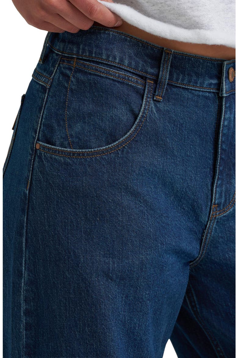 Ultra Barrel Low Rise Wide Leg Jeans, Alternate, color, STAR DUST