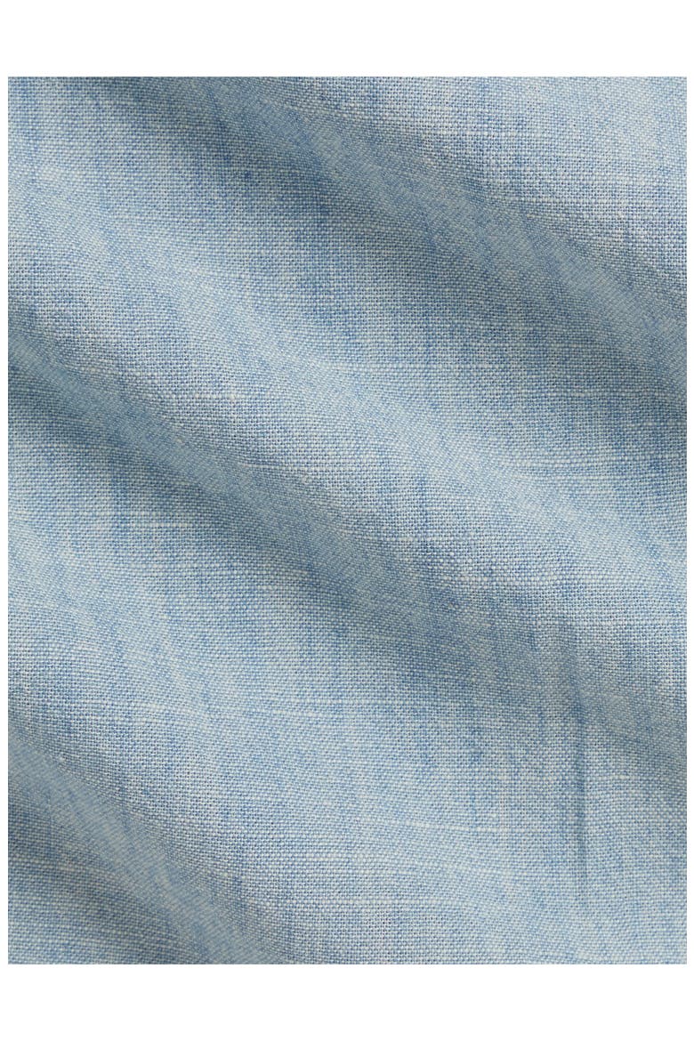 Kids' Embroidered Cotton Chambray Shortall, Alternate, color, NEW MEDIUM WASH
