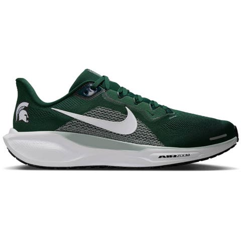 Unisex Nike Green Michigan State Spartans Zoom Pegasus 41 Running Shoes