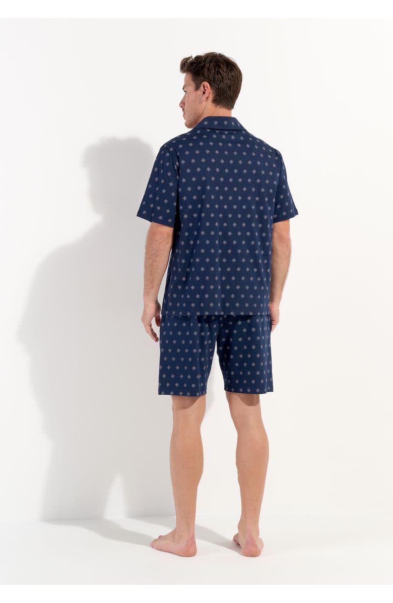 HOM Indio Short Sleepwear, Alternate, color, Navy Print