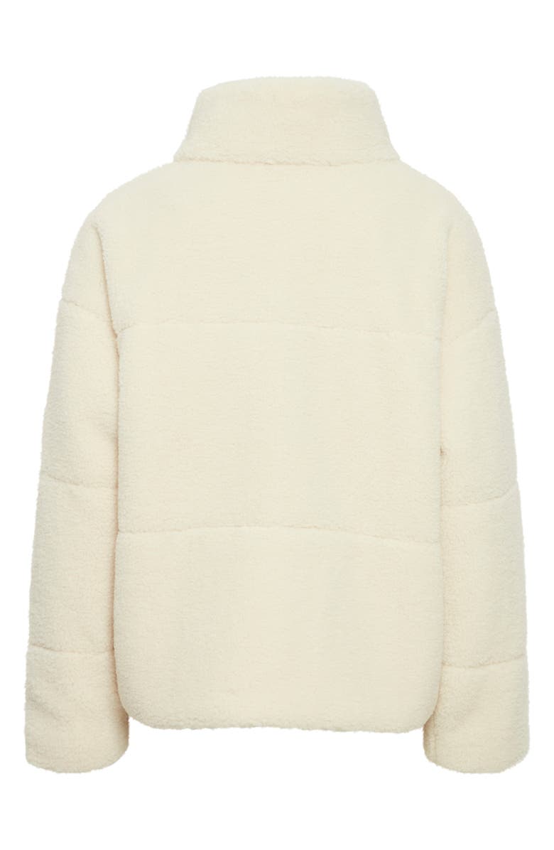 ICHI Funara Fleece Jacket, Alternate, color, Almond Milk