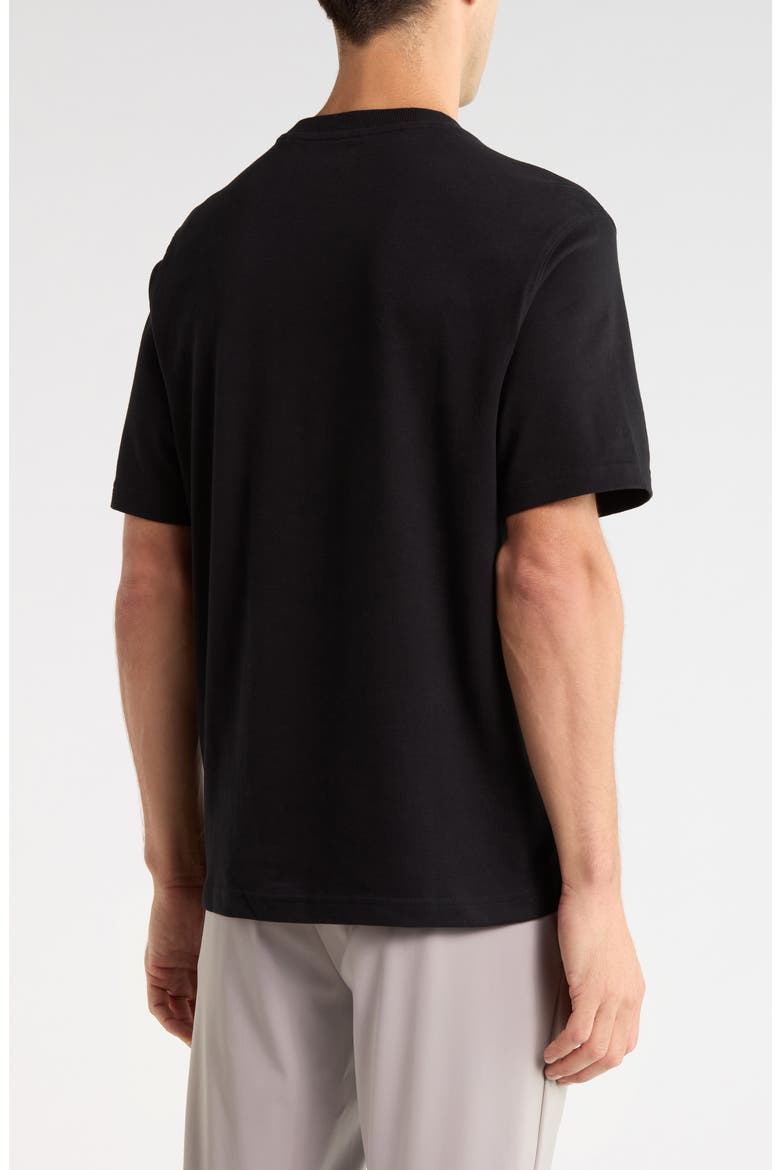 Outline Varsity T-Shirt, Alternate, color, BLACK