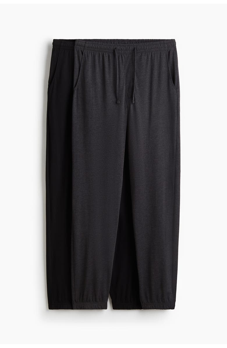 H&M 2-pack Regular Fit Sweatpants, Main, color, Dark Gray