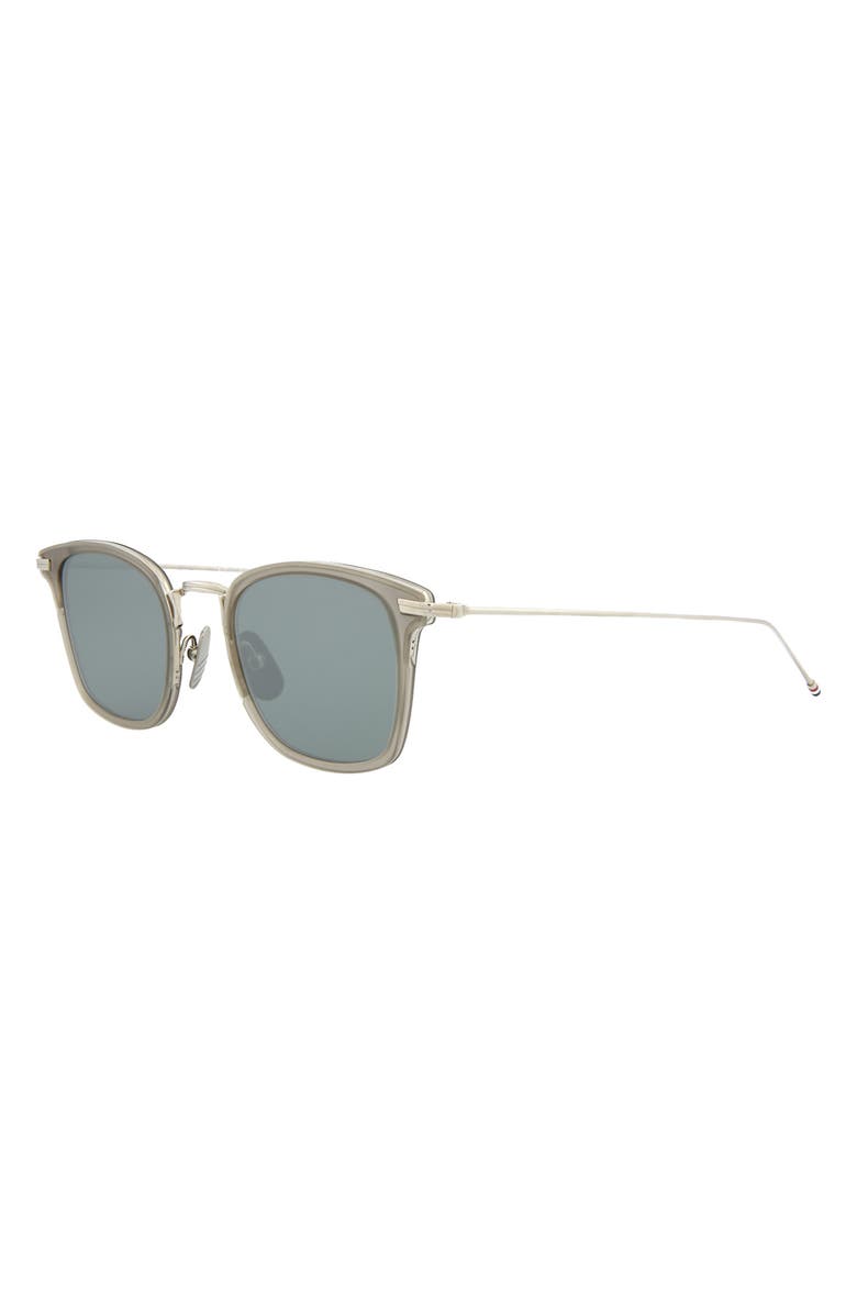 Thom Browne 49mm Square Sunglasses, Alternate, color, 