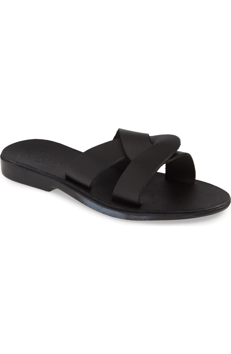 Jerusalem Sandals Emily Slide Sandal, Main, color,