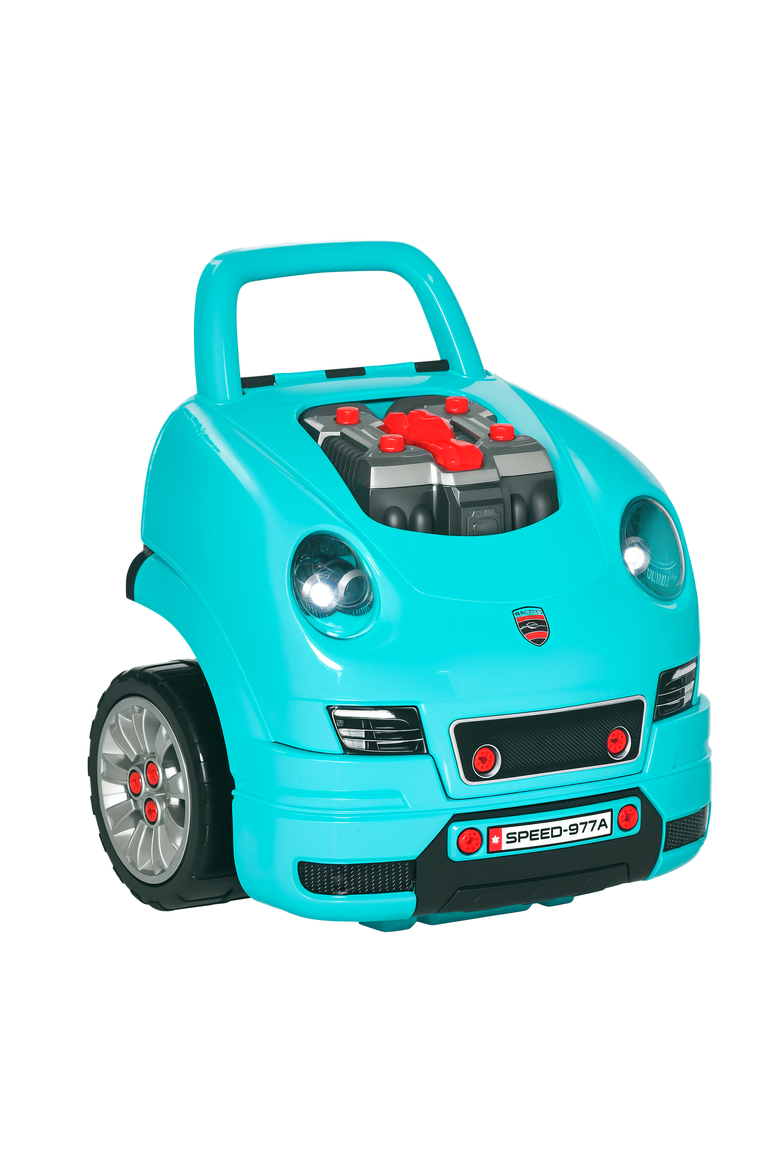 Mechanic Kids Truck Engine Toy Set, Main, color, Teal